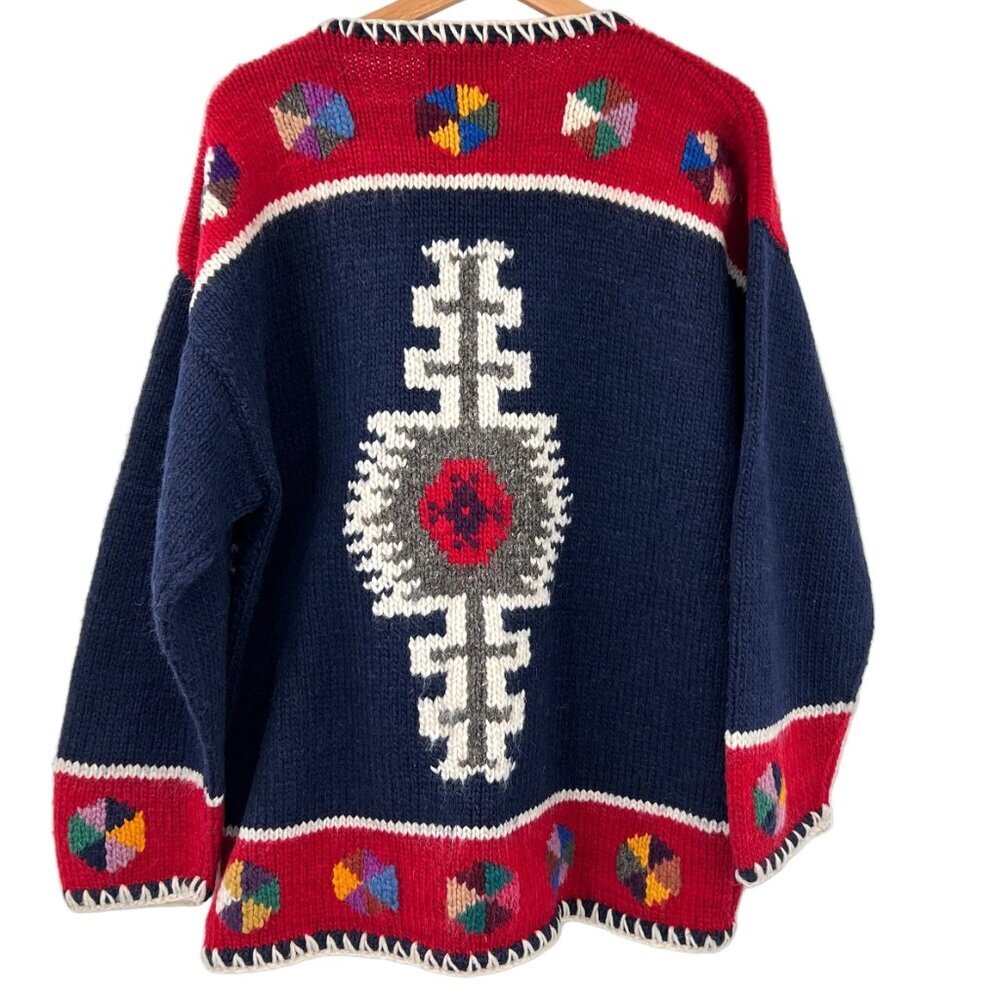 Southern Exposure Pure Wool Ecuadorian Cardigan - Picture 2 of 7